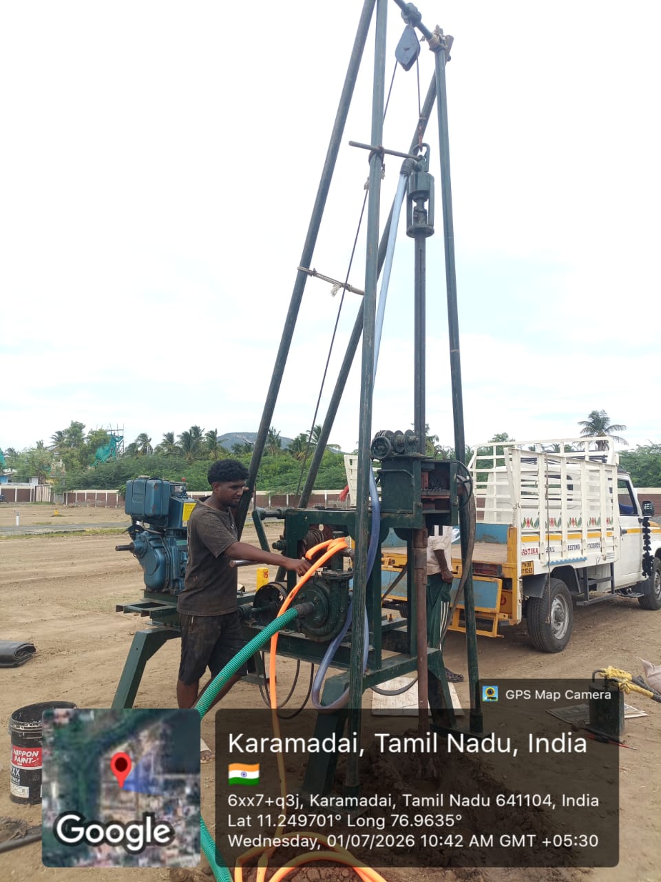 Geotechnical Investigation & Soil Testing in Karamadai, Coimbatore | Testoraa Labs